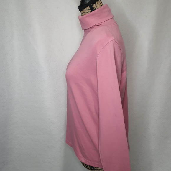 Relativity Womens Pink Turtleneck Sweater Small - Picture 4 of 8